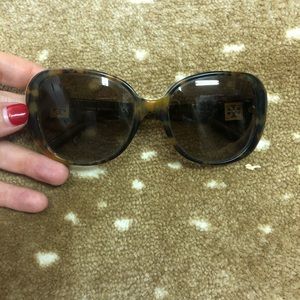 Tory Burch Polarized Tortoise Sunglasses